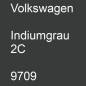 Preview: Volkswagen, Indiumgrau 2C, 9709.